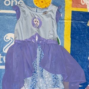 Disney Frozen Elsa Costume - Light Blue and Purple